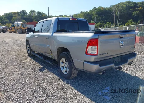 2020 Ram 1500 Big Horn 4X4 5'7 Box from USA, damaged, VIN 1C6SRFFT6LN366417